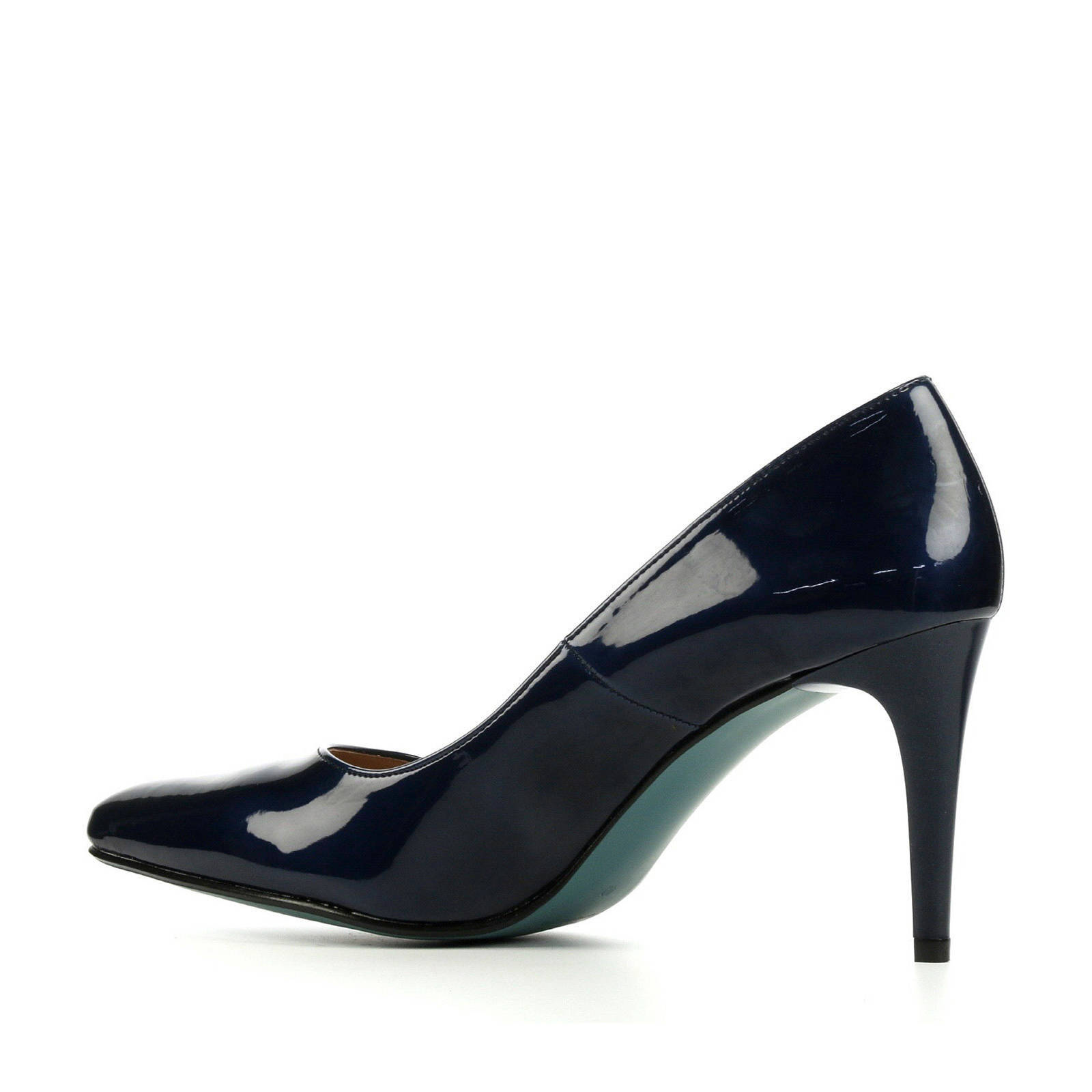 Giulia Giulia 8 lak pumps donkerblauw | wehkamp