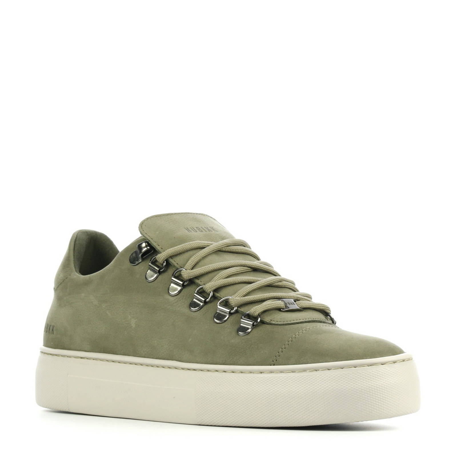 Nubikk Jagger Classic Nubuck sneakers groen | wehkamp