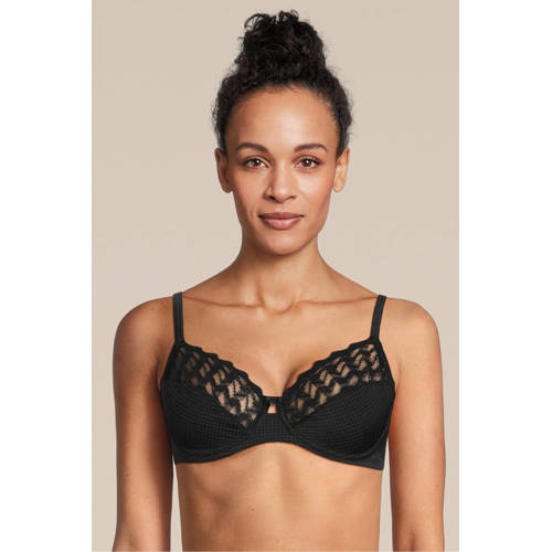 Sassa Mode niet-voorgevormde beugelbh Beautiful Classic zwart afbeelding