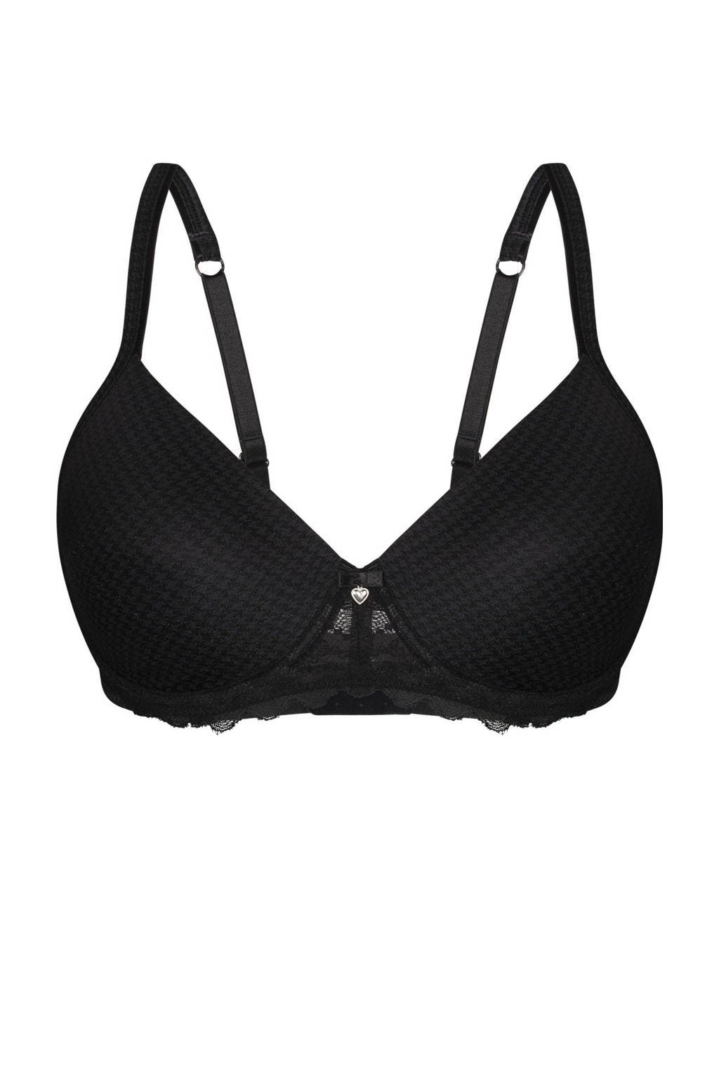 Sassa Mode voorgevormde beugelbh Beautiful Classic zwart, Zwart