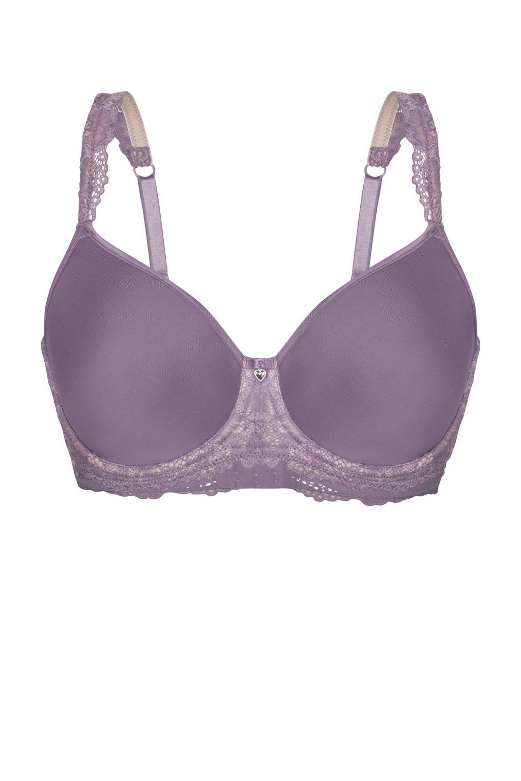Sassa Mode voorgevormde beugelbh Sophisticated Lace paars, Paars