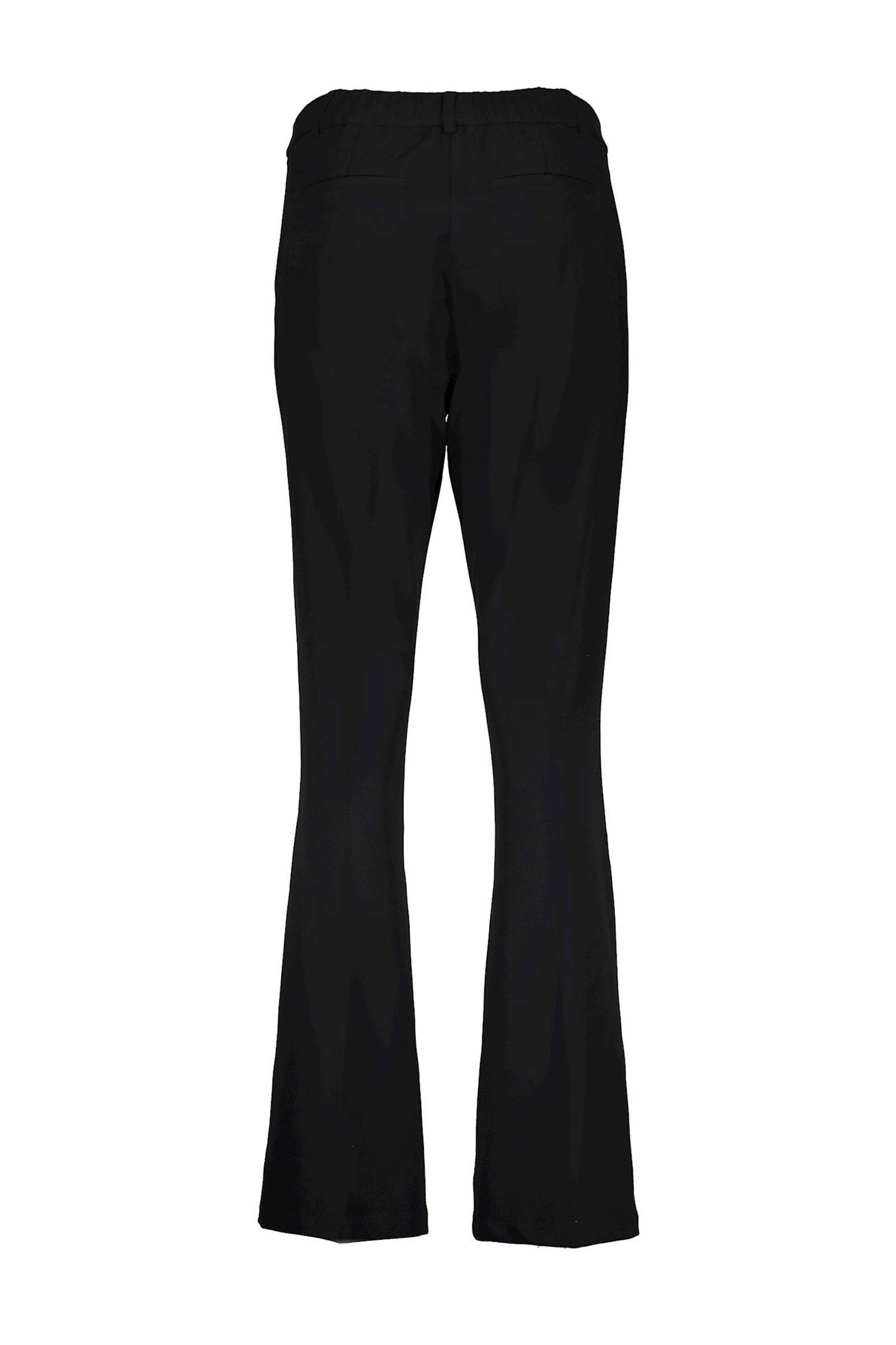 Geisha flared pantalon zwart | wehkamp