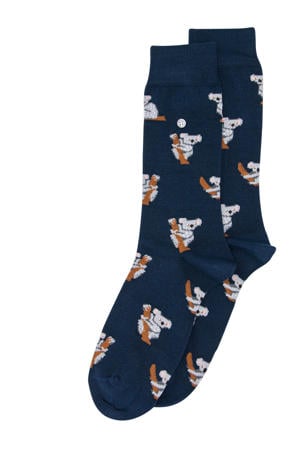 sokken Koala donkerblauw