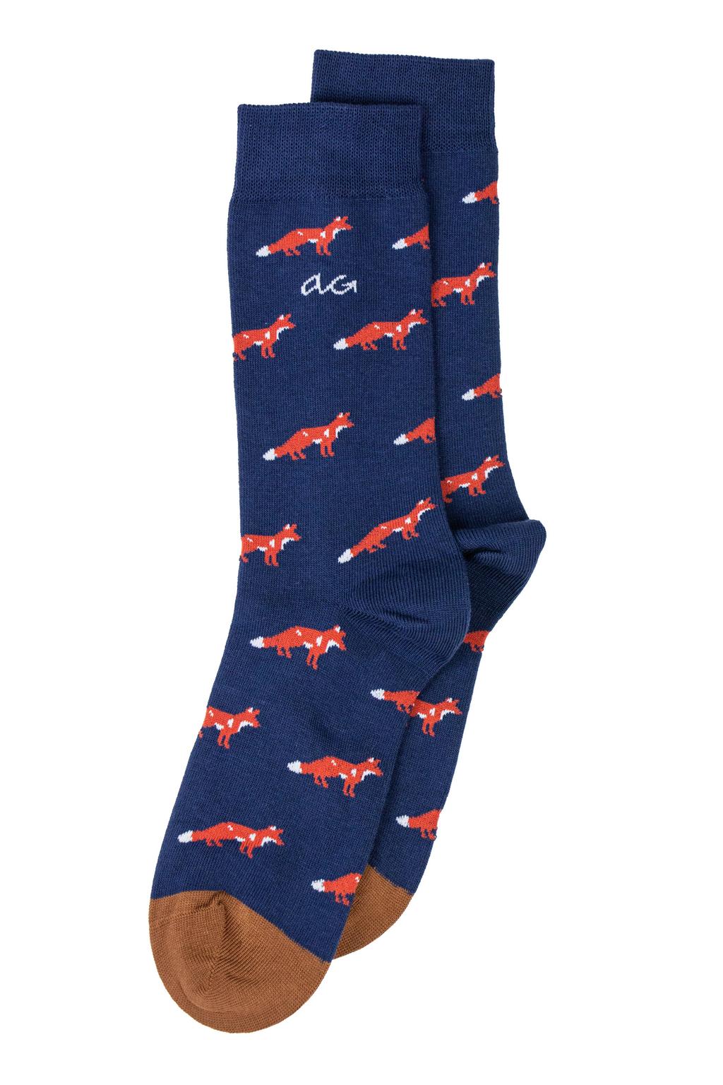 Alfredo Gonzales sokken Foxy donkerblauw