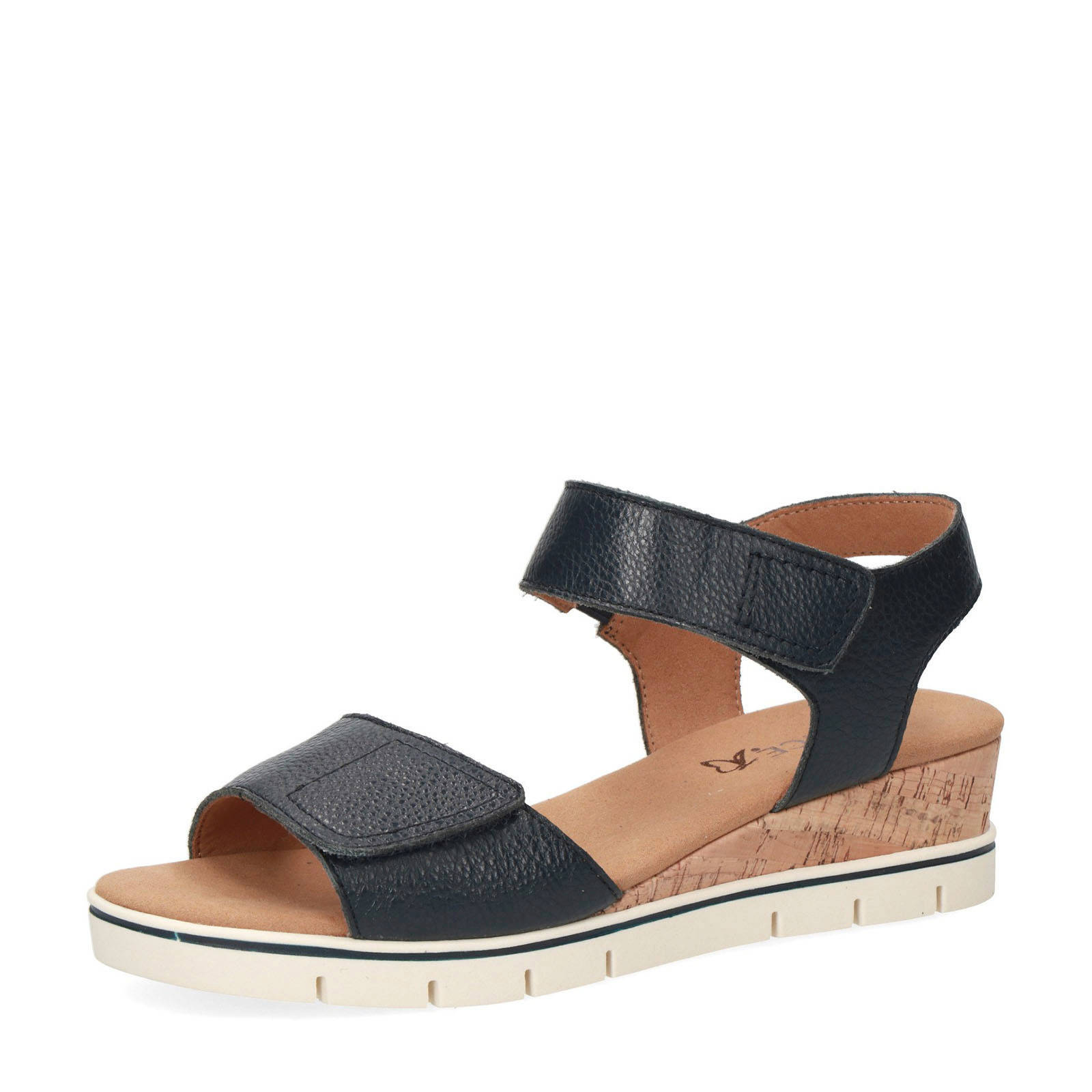 Caprice Mulan leren sandalen zwart | wehkamp