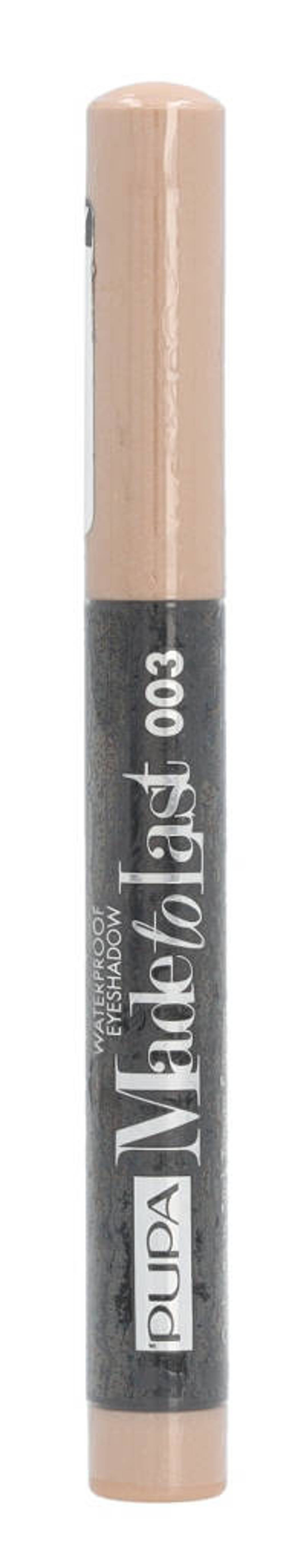 Pupa Milano Made To Last Waterproof Eyeshadow oogschaduw -03 Nude Gold