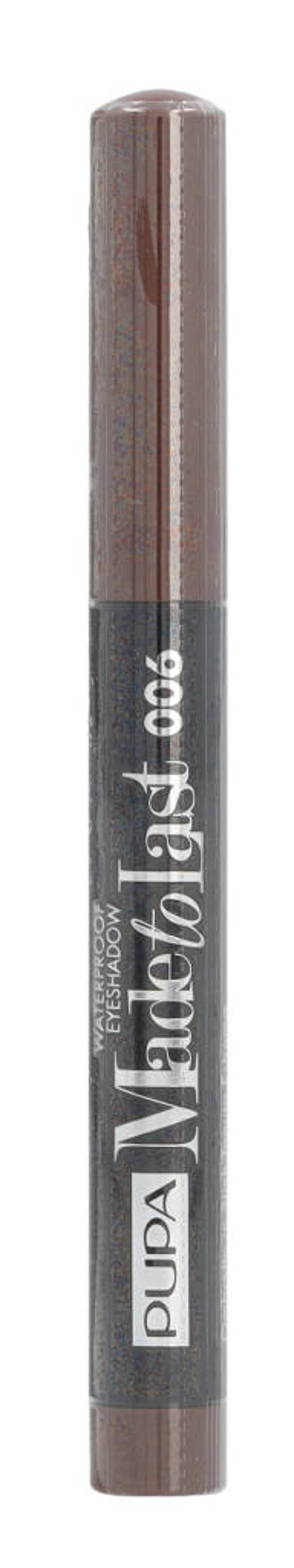 Pupa Milano Made To Last Waterproof Eyeshadow oogschaduw - 06 Bronze Brown