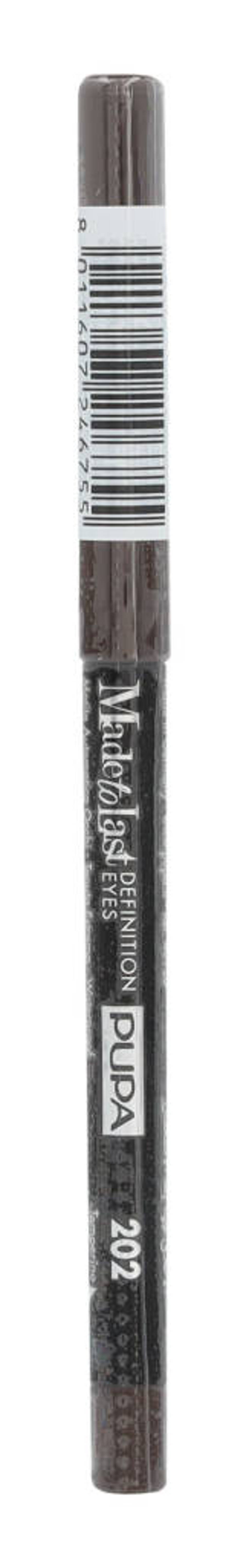 Pupa Milano Made To Last Definition Eyes oogpotlood - 202 Dark Cacao