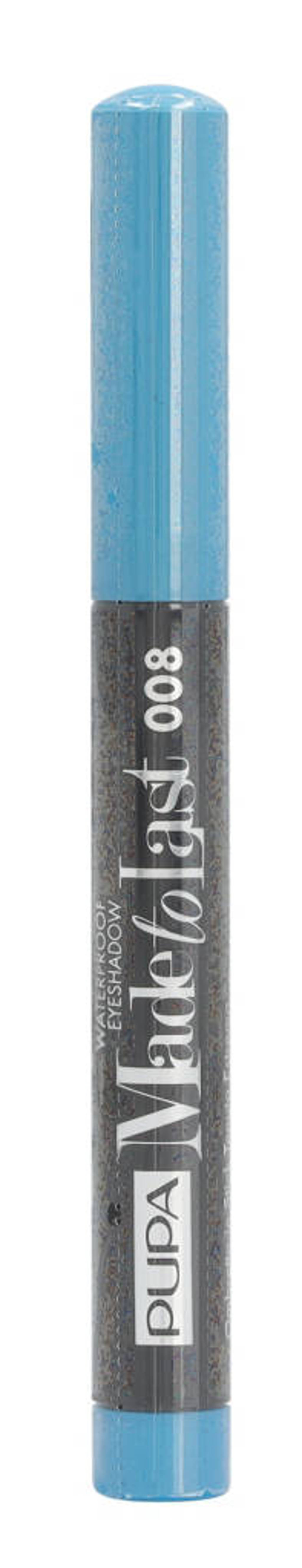 Pupa Milano Made To Last Waterproof Eyeshadow oogschaduw - 08 Pool Blue