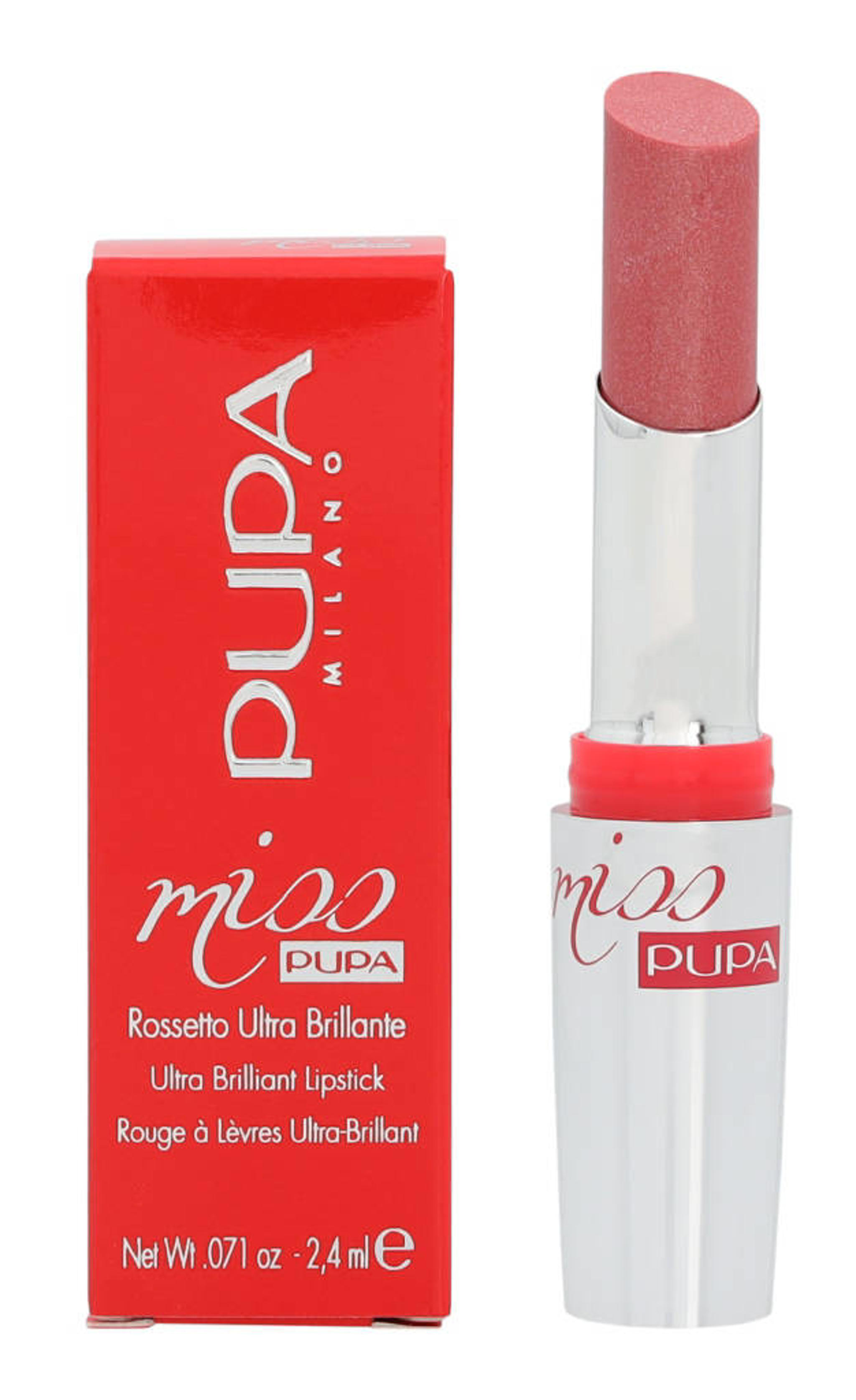 Pupa Milano Shine Up! Lippenstift - 009 Red Queen, 1,6 G, Mit Schimmerndem Finish & Hoher Pigmentierung