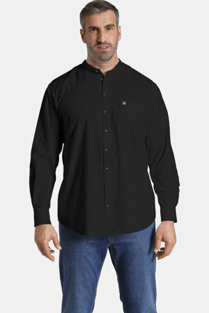 casual overhemd zwart