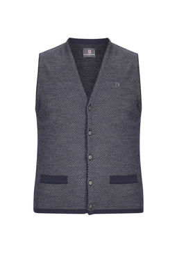 Gilet En Maille Bjornstad Beige Jan Vanderstorm | La Redoute