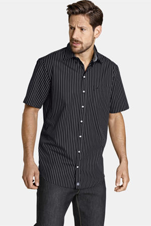 casual overhemd PERTTU Plus Size zwart