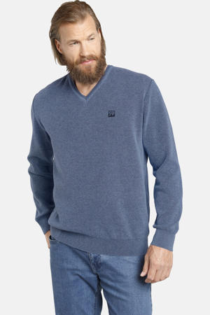 gemêleerde trui Plus Size KEIMO blauw