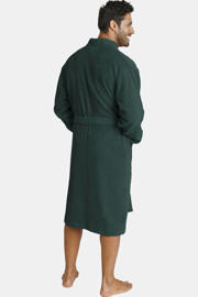 Jan Vanderstorm Plus Size badstof badjas JANNING blauw Jan Vanderstorm Plus Size badstof badjas JANNING blauw