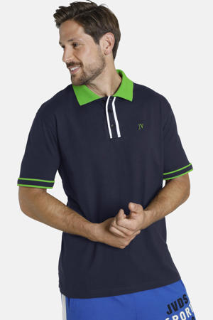 polo Plus Size ISFRIED donkerblauw