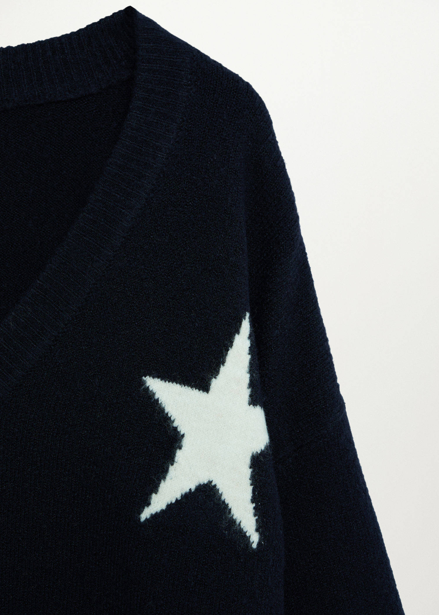 Violeta by Mango trui met sterren marinewit | wehkamp Sterren truien kopen? | BESLIST.nl | Nieuwe collectie