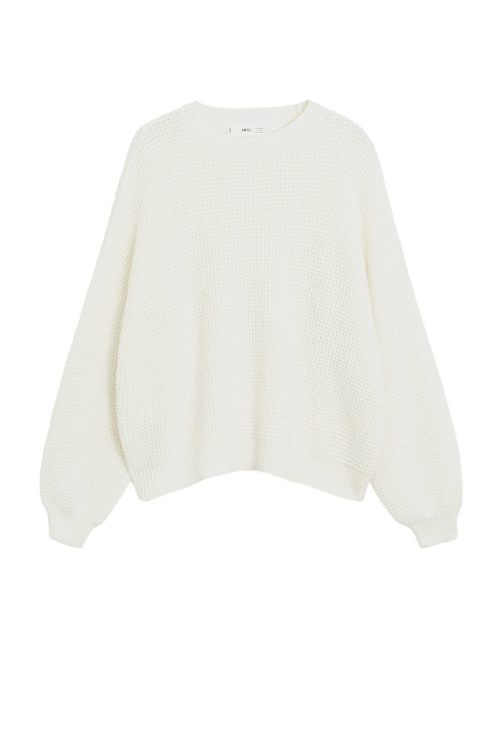 Mango grofgebreide trui off white | wehkamp Mango grofgebreide trui beige | wehkamp