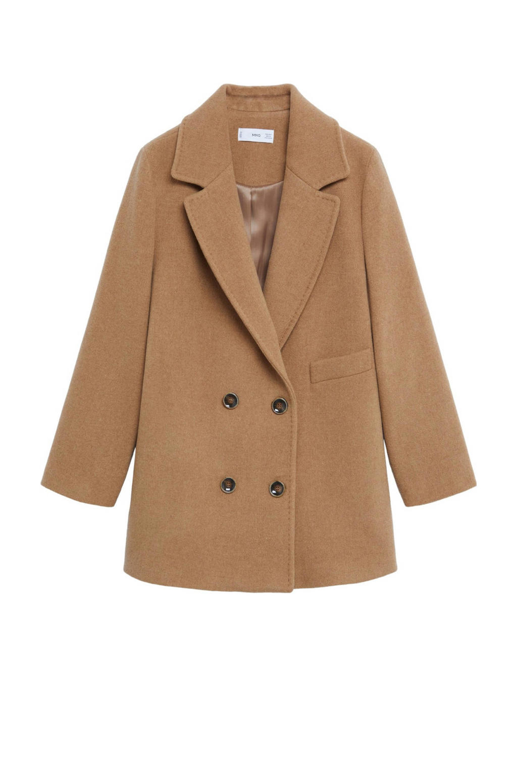 Mango coat camel wehkamp