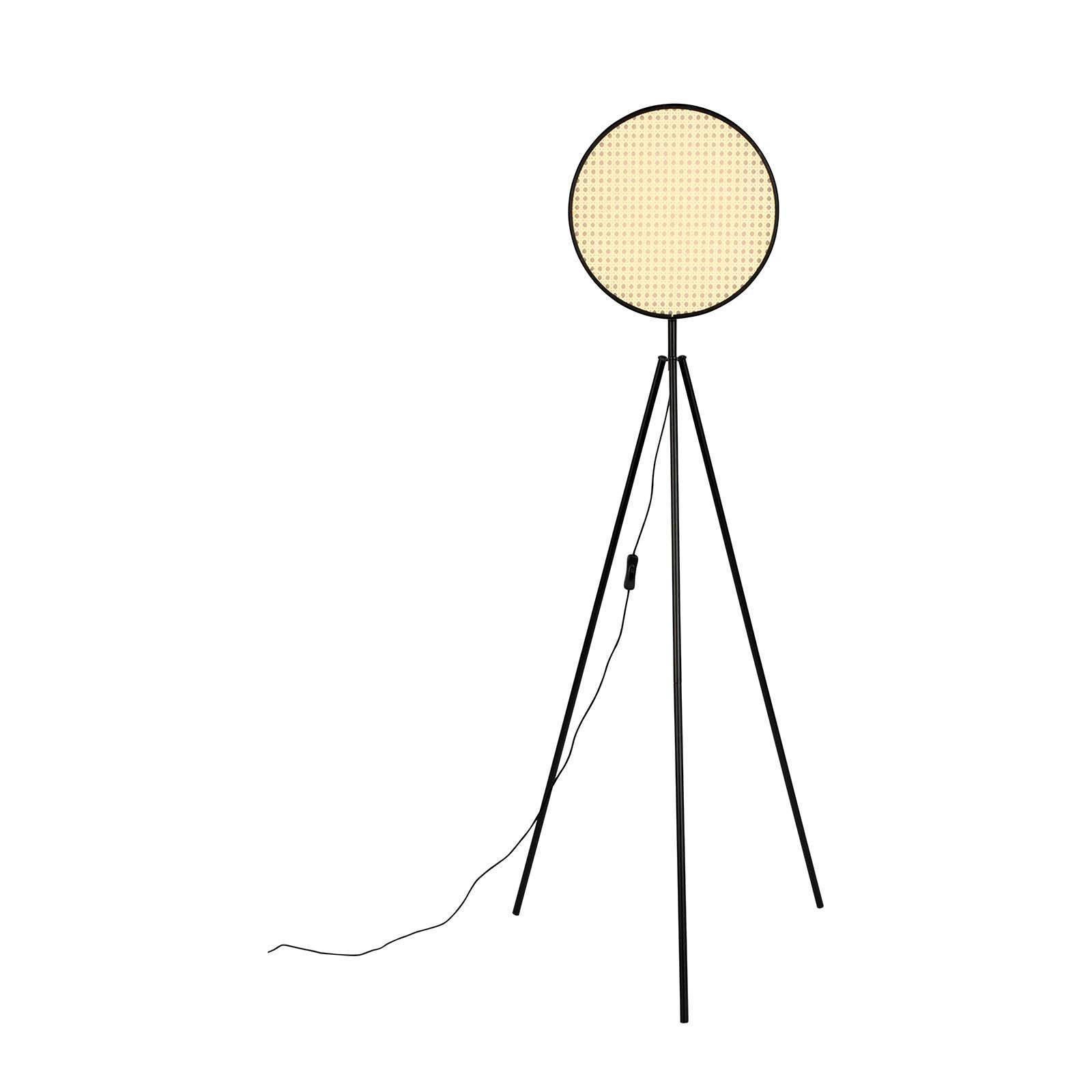 Zuiver Vloerlamp Sien rotan/metaal