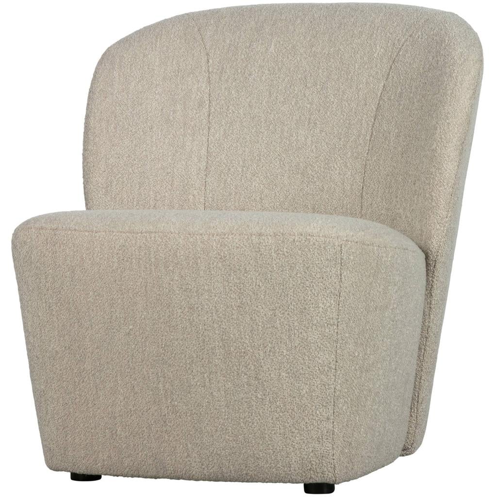 vtwonen Lofty Fauteuil - Naturel Gemeleerd - 75x68x72
