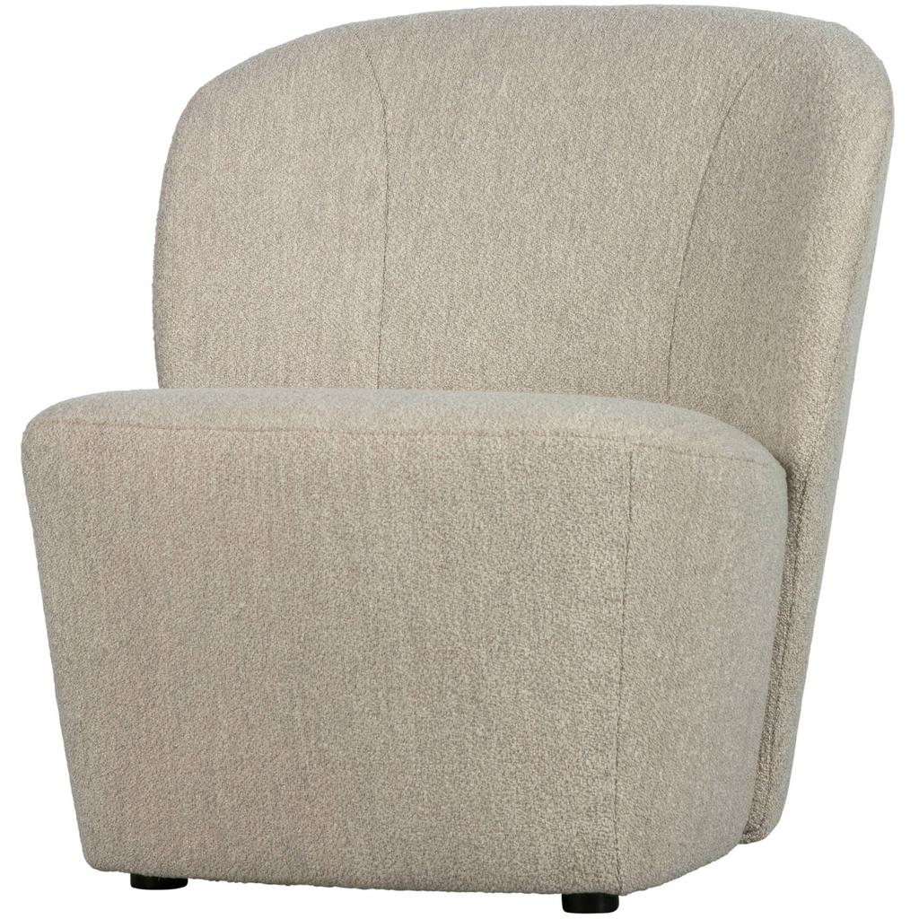 vtwonen vtwonen Lofty Fauteuil - Naturel Gemeleerd - 75x68x72