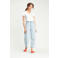 Levi's T-shirt Perfect Tee met V-hals wit