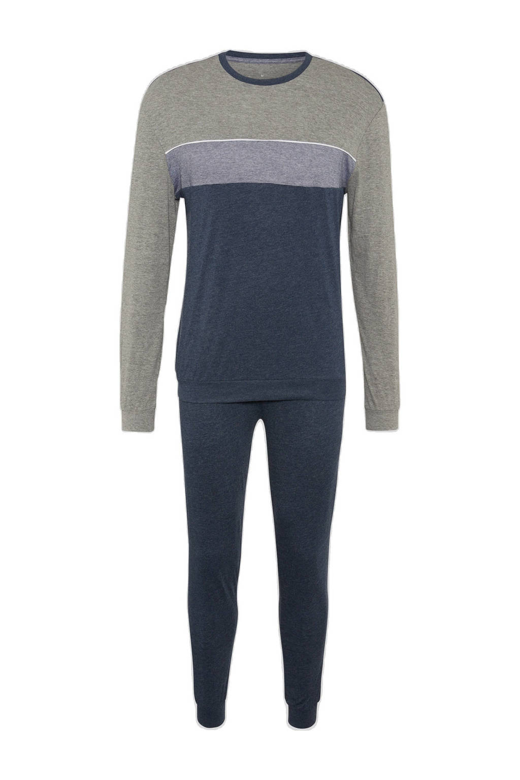 C&A Canda pyjama donkerblauw/grijs, Donkerblauw