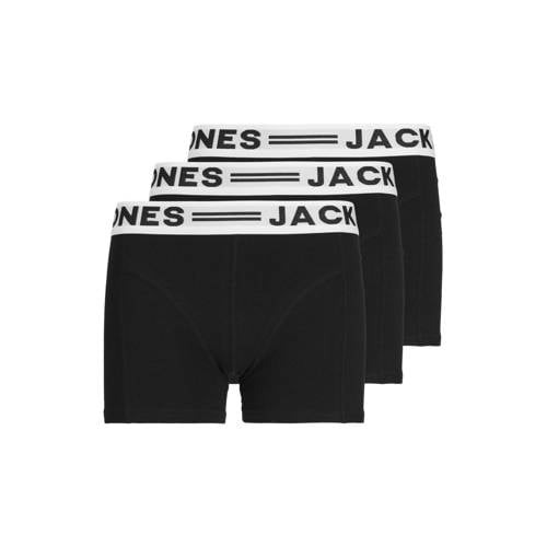 JACK & JONES JUNIOR boxershort - set van 3 zwart afbeelding