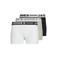 JACK & JONES JUNIOR boxershort - zwart/wit/grijs melange (set van 3)