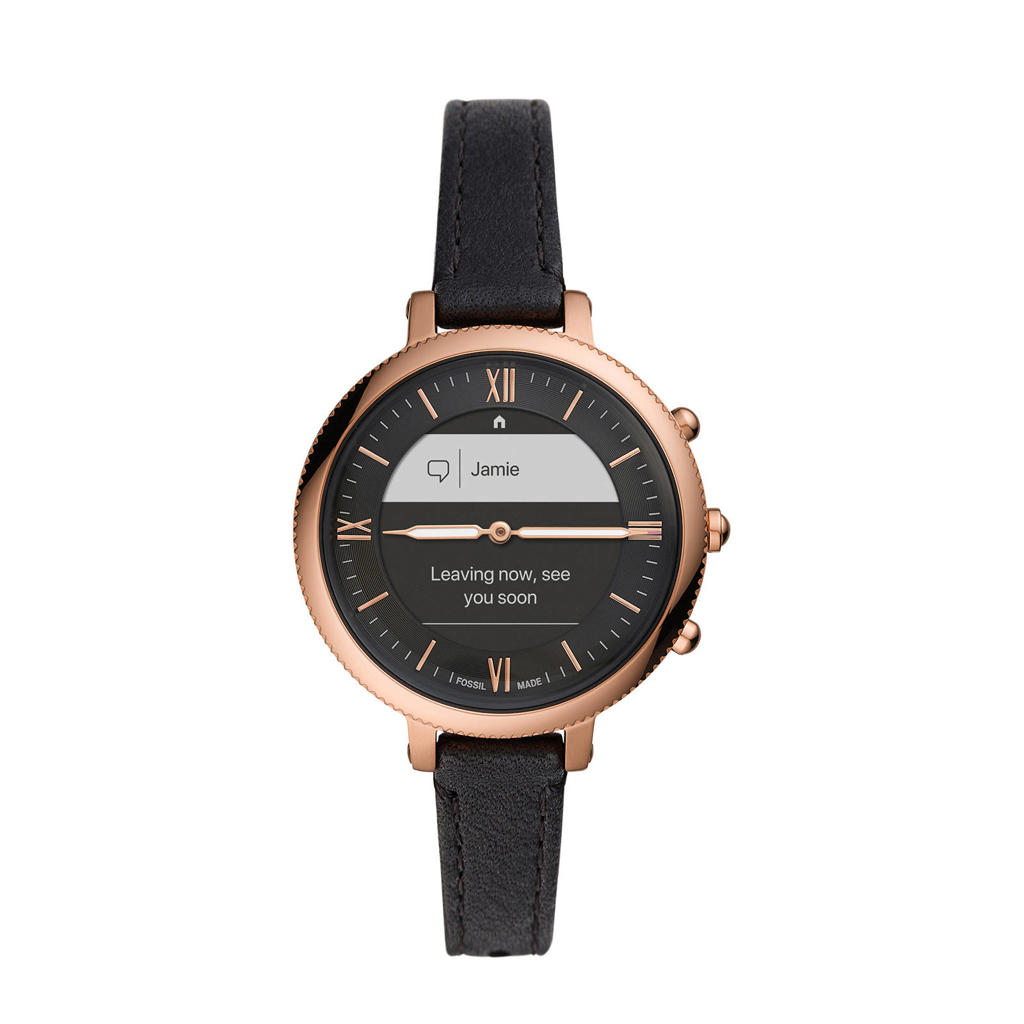 Fossil Monroe Dames Hybrid HR Smartwatch FTW7035 wehkamp