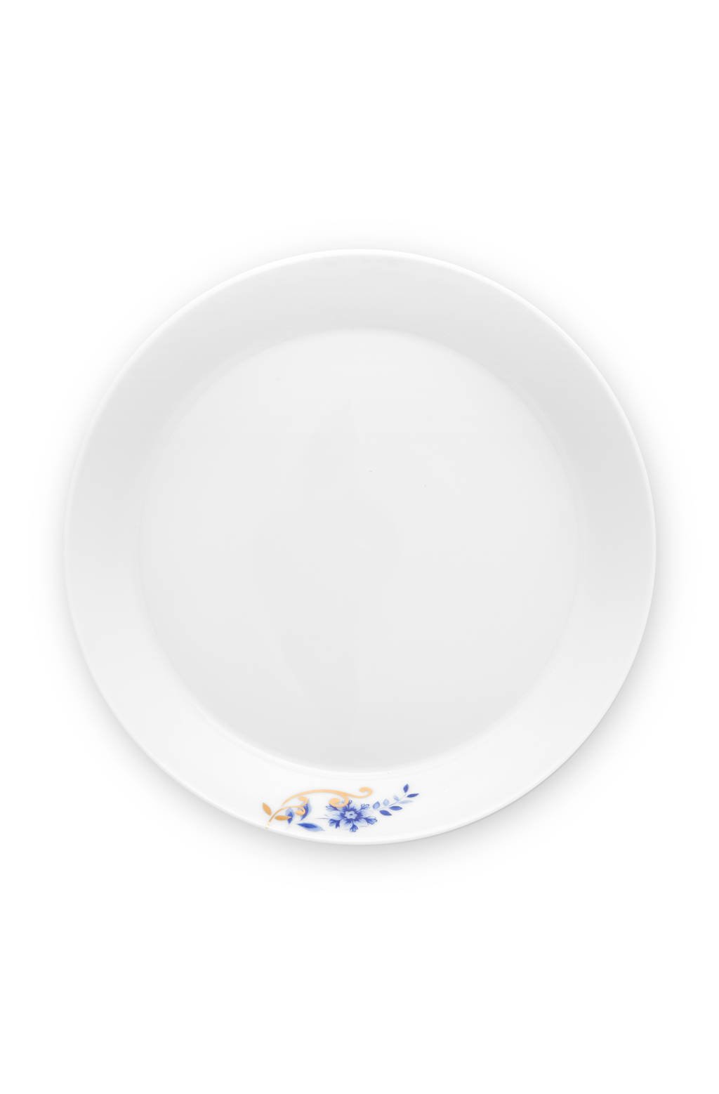 Pip Studio Deep Plate Royal Stripes 21.5cm, Blue / White