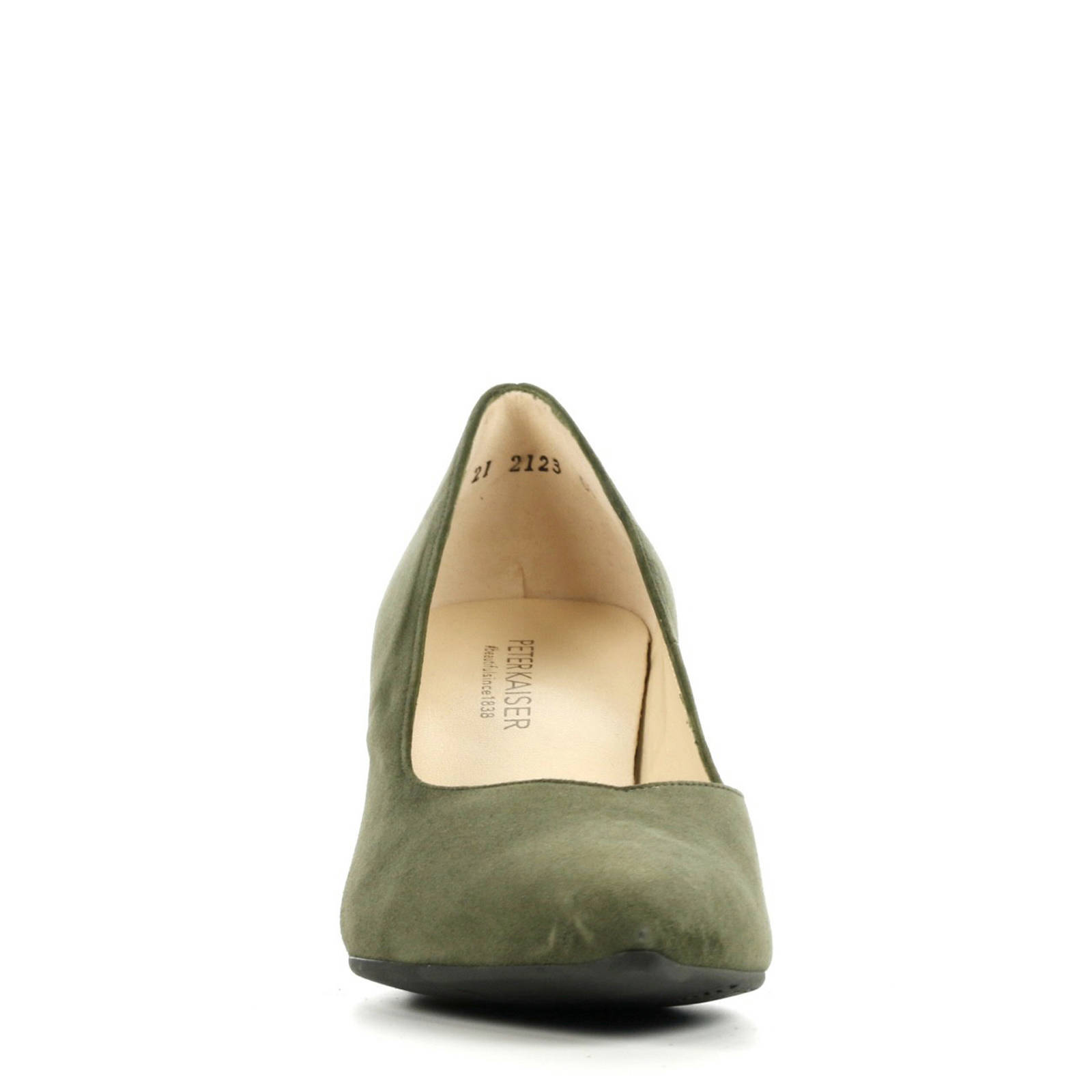 Peter Kaiser Pump hoge hak Groen | Contessa Modeschoenen