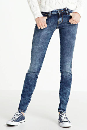 mid waist super skinny jeans Yuliya light blue