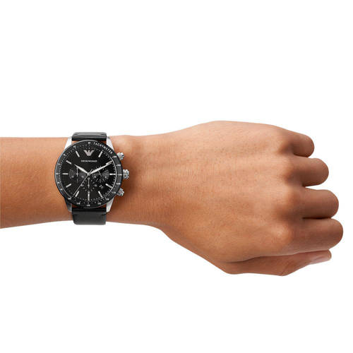 Emporio Armani horloge AR11243 zwart