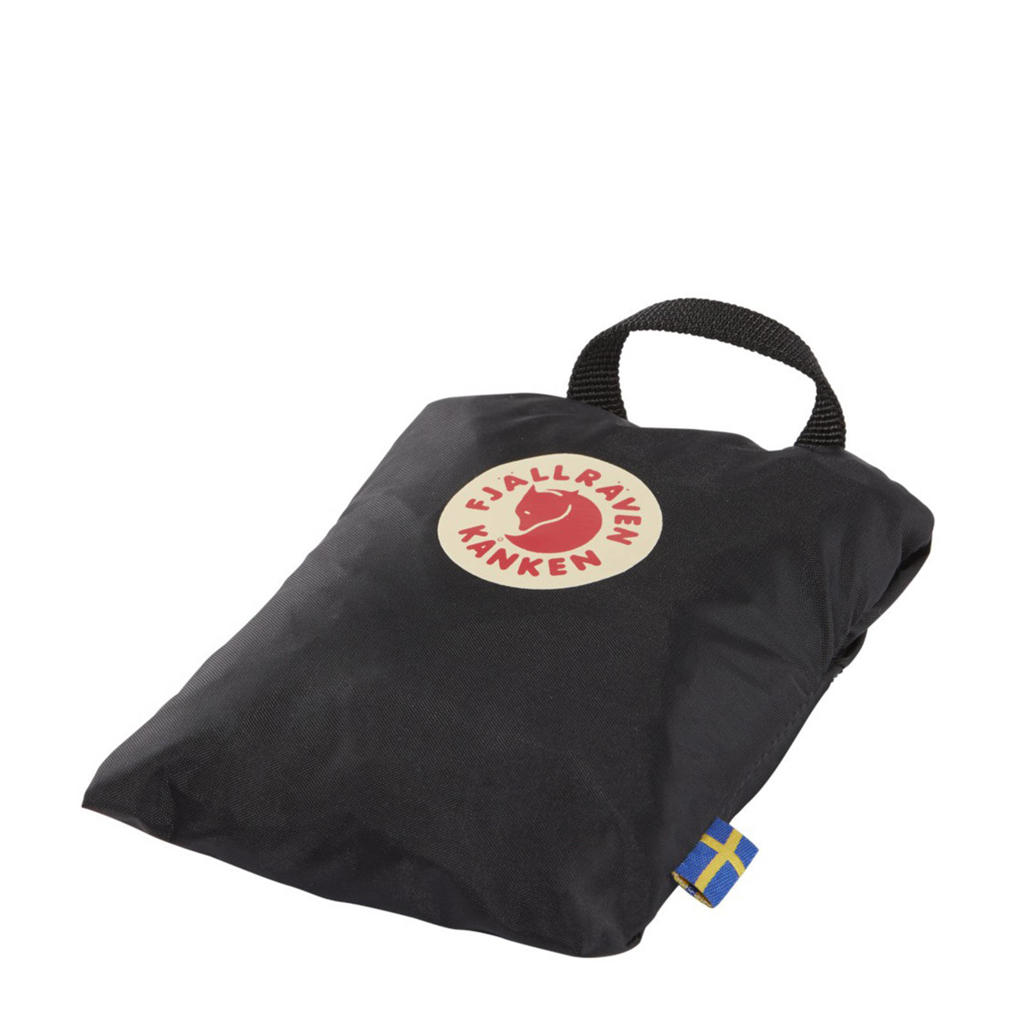Fjällräven regenhoes voor Kånken rugzak zwart
