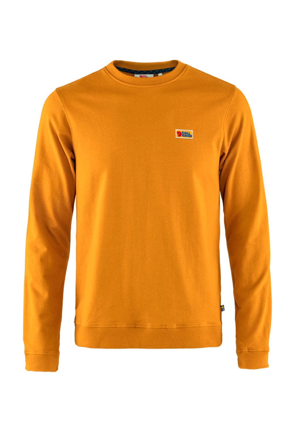 Fjällräven sweater Vardag donkergeel, Donkergeel