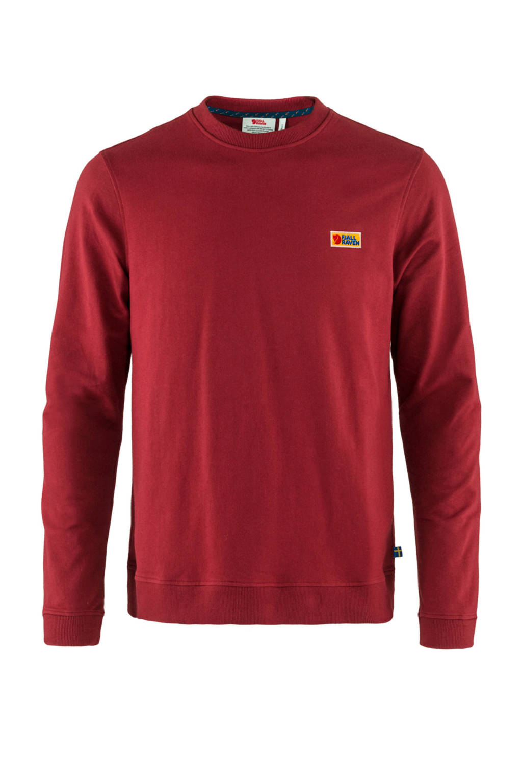 Fjällräven sweater Vardag donkerrood, Donkerrood