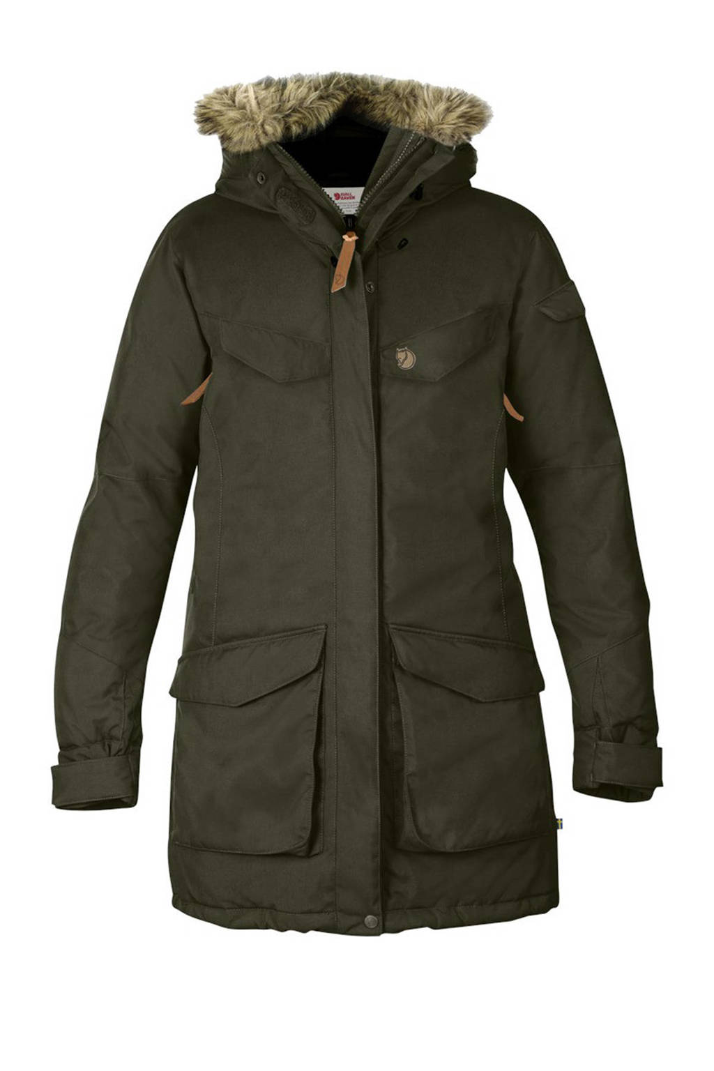 Fjällräven parka Nuuk donkergroen, Donkergroen
