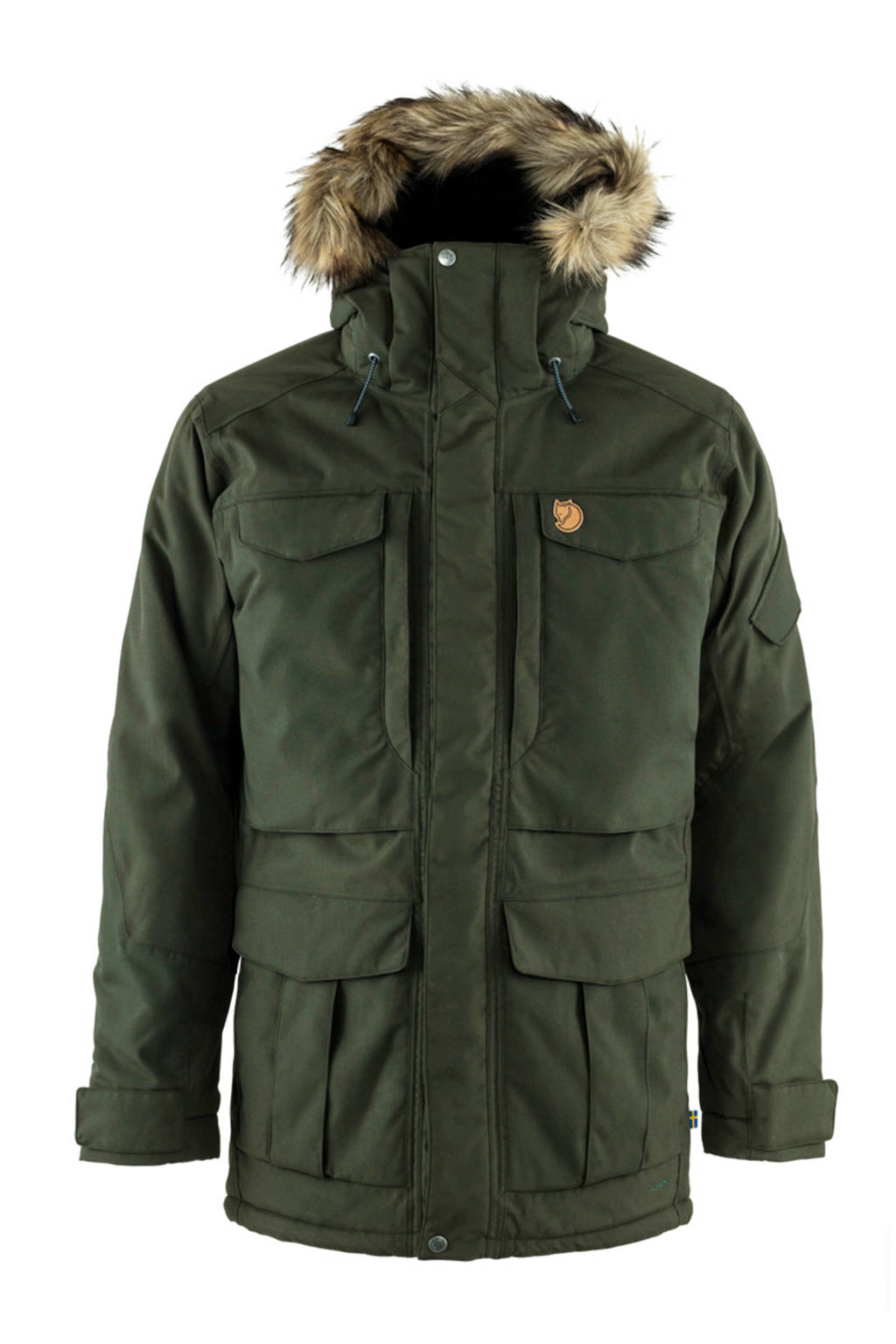 Fjällräven parka Yupik donkergroen, Donkergroen