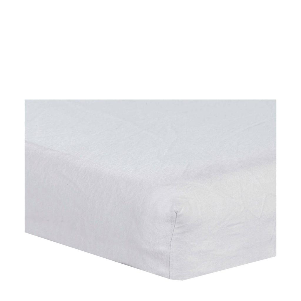 ABZ katoenen kindermolton 200x60 cm - wit