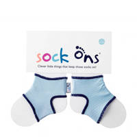 Sock Ons babysokjes 6-12 maanden blauw, Blauw
