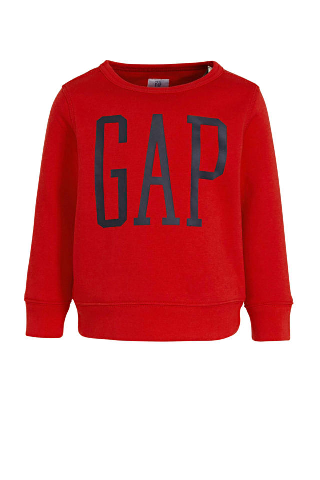 Bederven Dij Gepensioneerde GAP baby sweater met logo rood | wehkamp