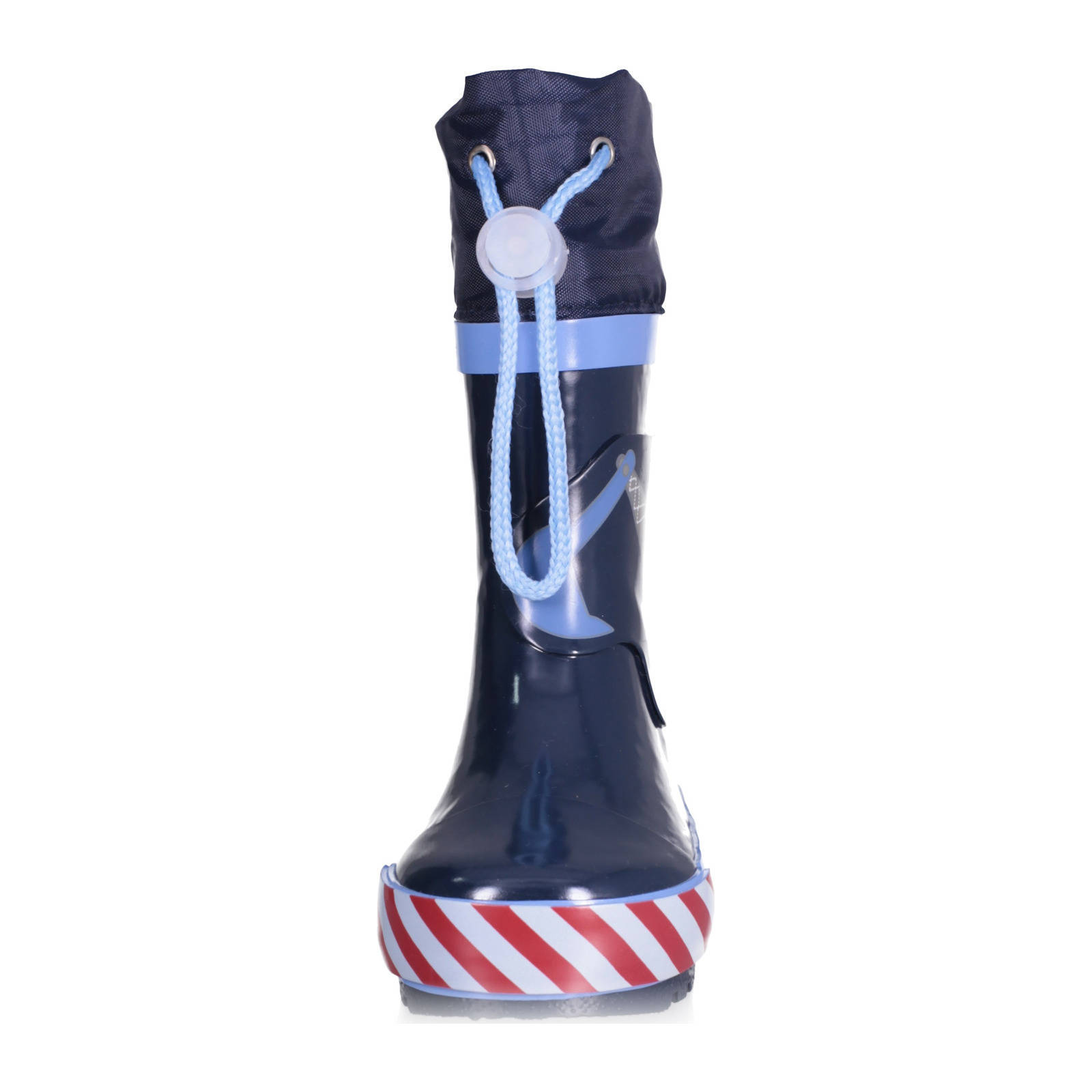 Playshoes Construction regenlaarzen met print donkerblauw Playshoes Construction regenlaarzen met print donkerblauw