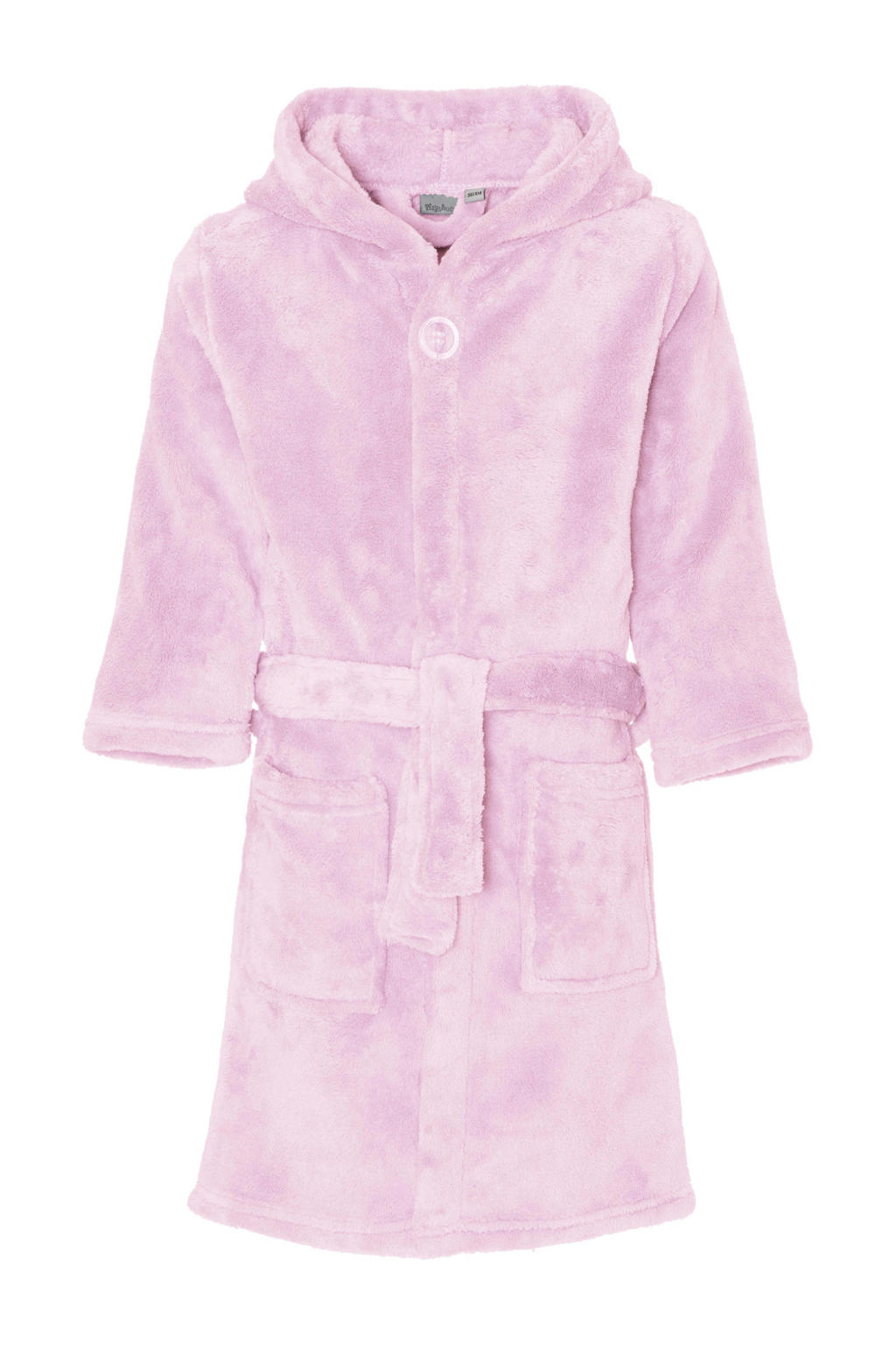 Playshoes fleece badjas lichtroze