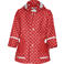 Playshoes regenjas Dots met stippen rood/wit