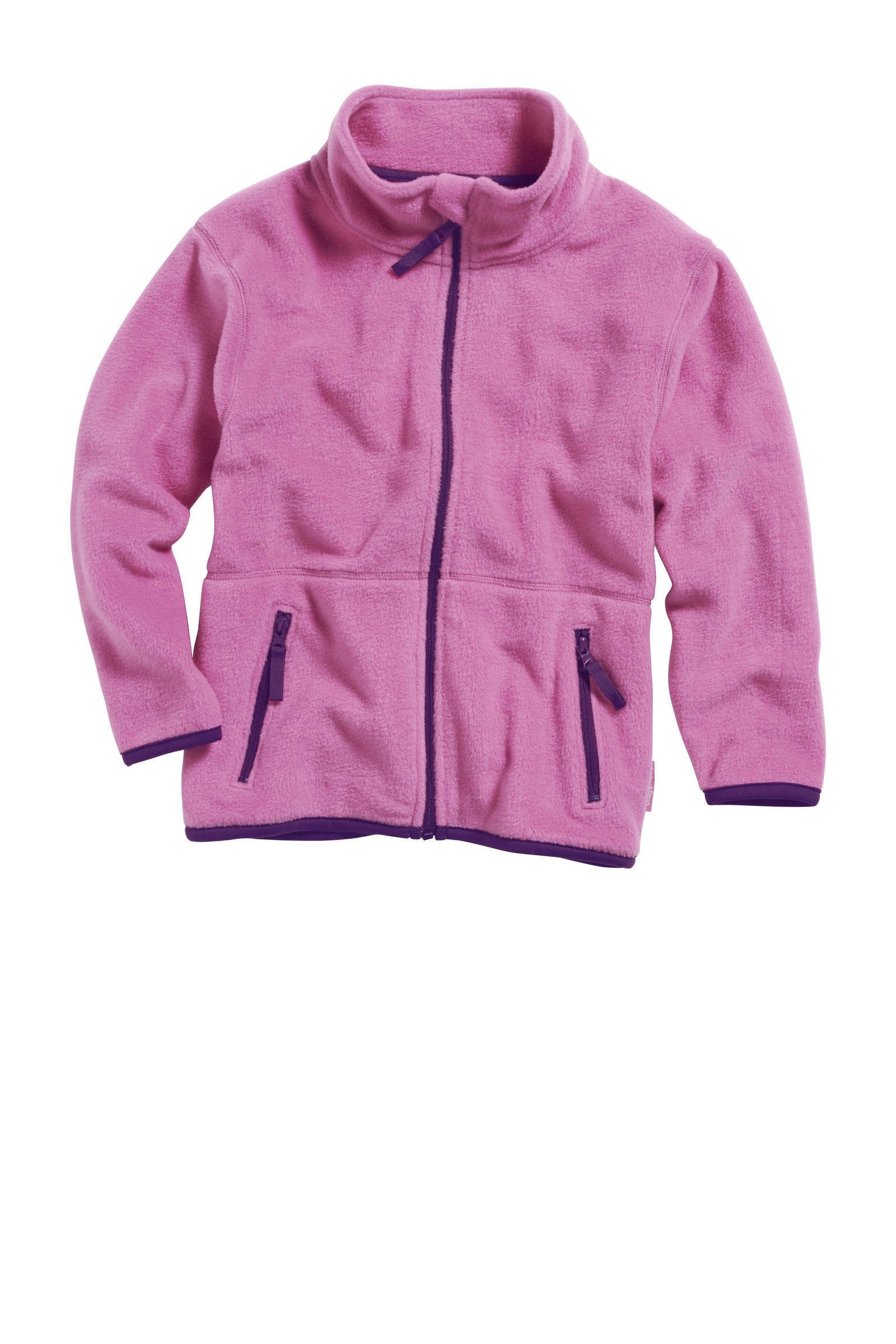 Playshoes fleece vest roze blauw