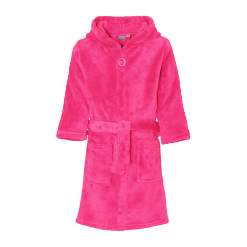 Playshoes fleece badjas fuchsia afbeelding