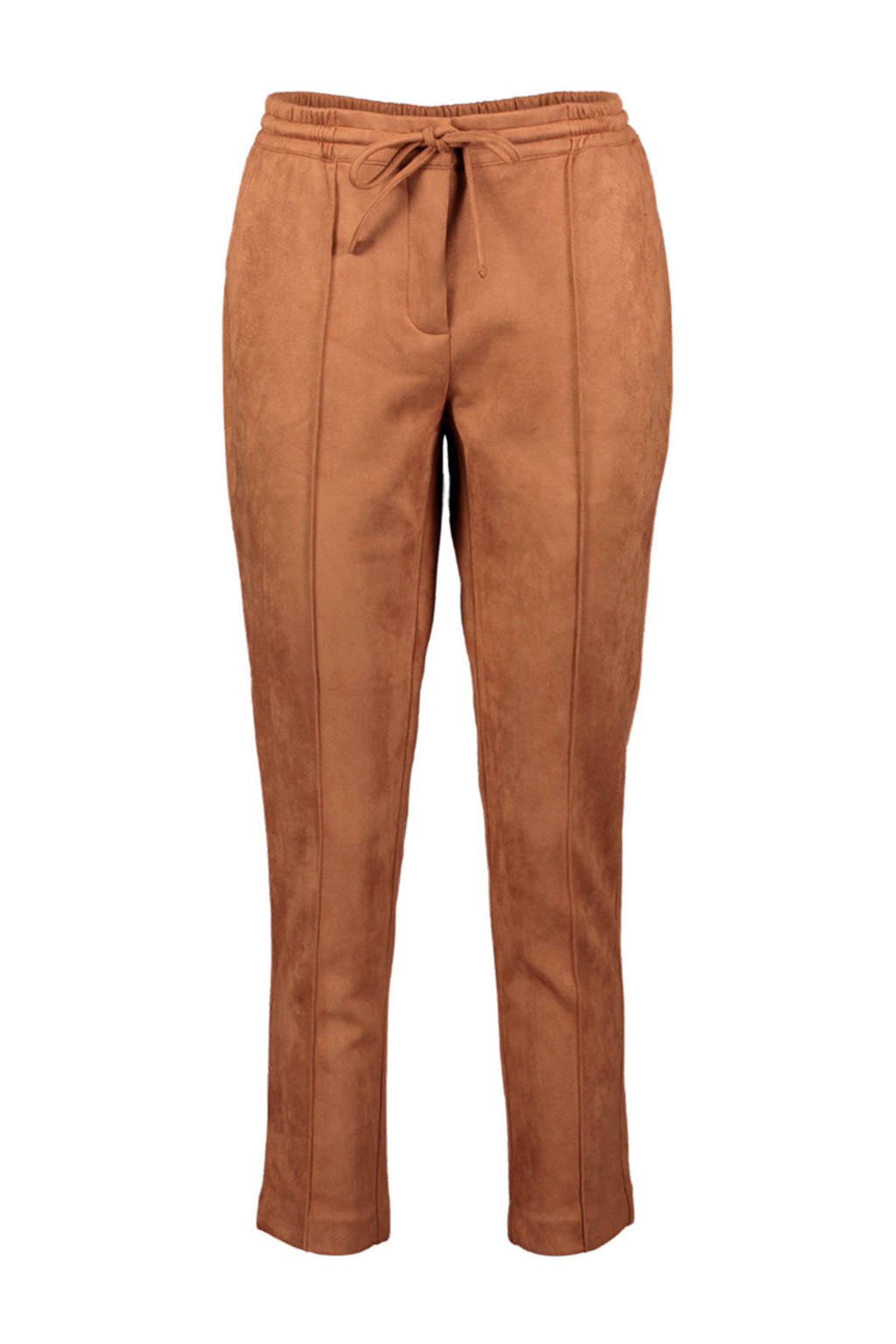 Re-Draft slim fit joggingbroek camel, Camel