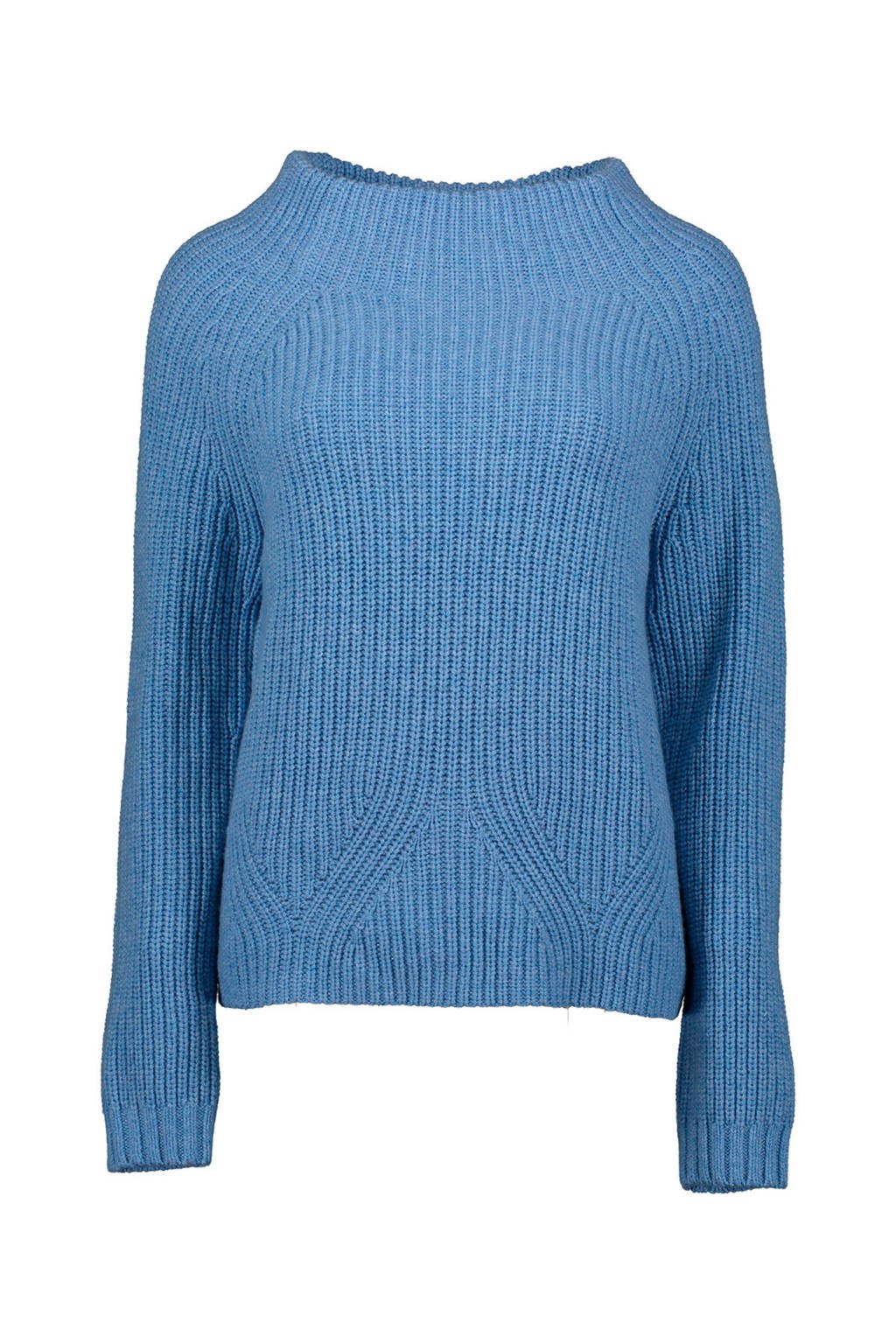 Re-Draft gebreide trui blauw, Blauw